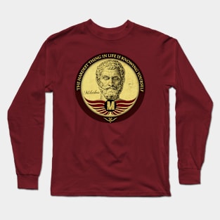 Philosophy Session: Milethus Long Sleeve T-Shirt